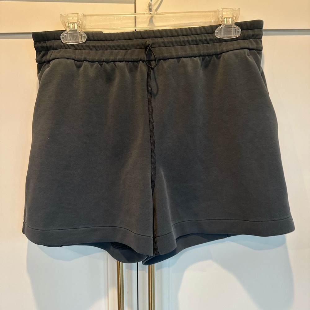 Lululemon softstreme  Charcoal shorts size 10